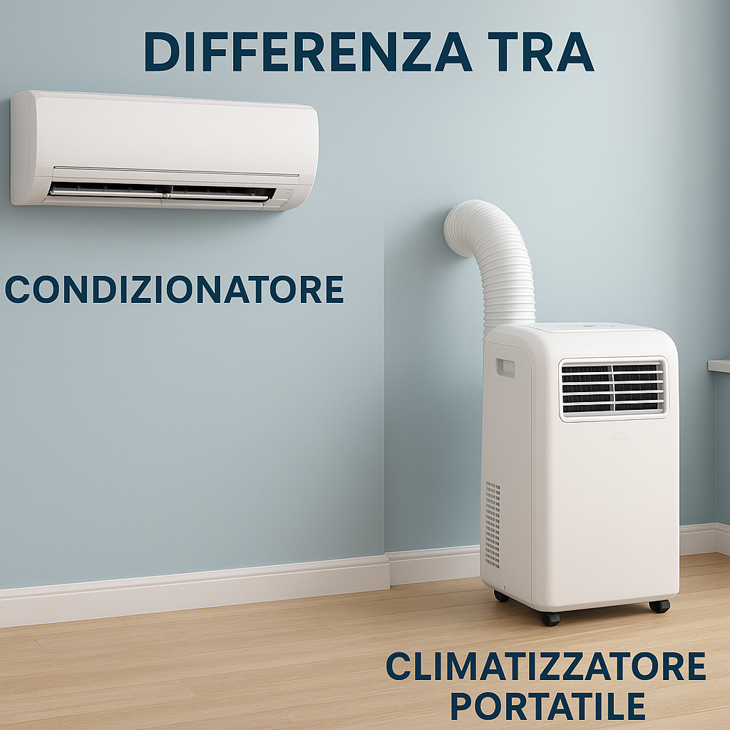 Differenza tra condizionatore e climatizzatore portatile