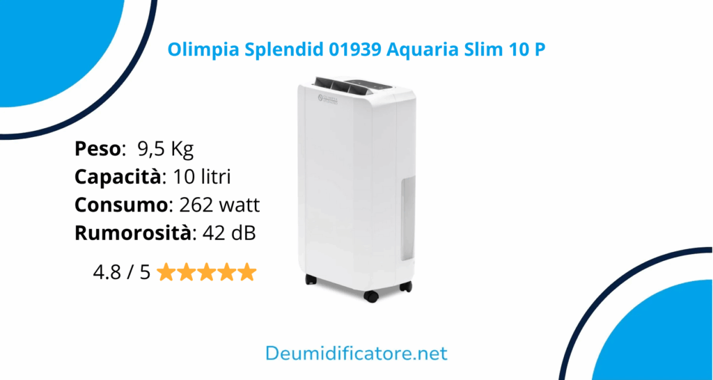 Olimpia Splendid 01939 Aquaria Slim 10 P